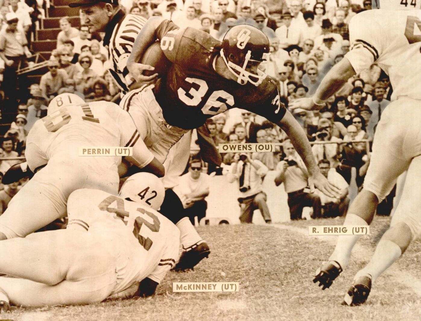 Steve Owens in 1968